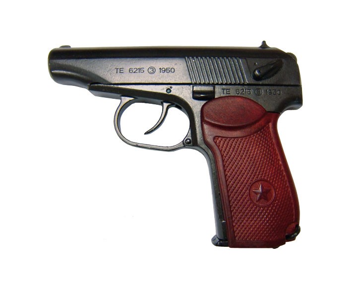 Pistola PM (Pistolet Makarova), Rusia, 1951