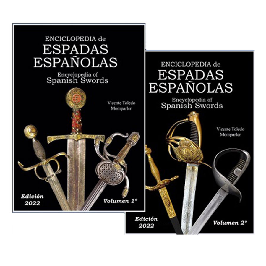 Enciclopedia de Espadas Españolas en 2 volúmenes, Edición 2022