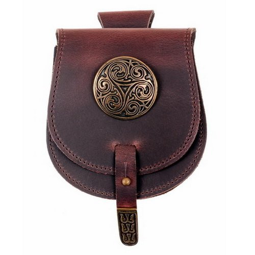 Bolsa riñonera Celta con Triskel (16x13 cm.)