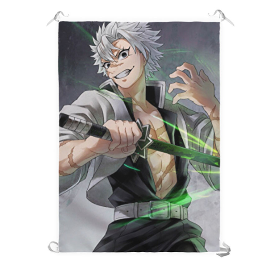 Estandarte-Bandera Demon Slayer Shinazugawa Sanemi (70x100 cms.)