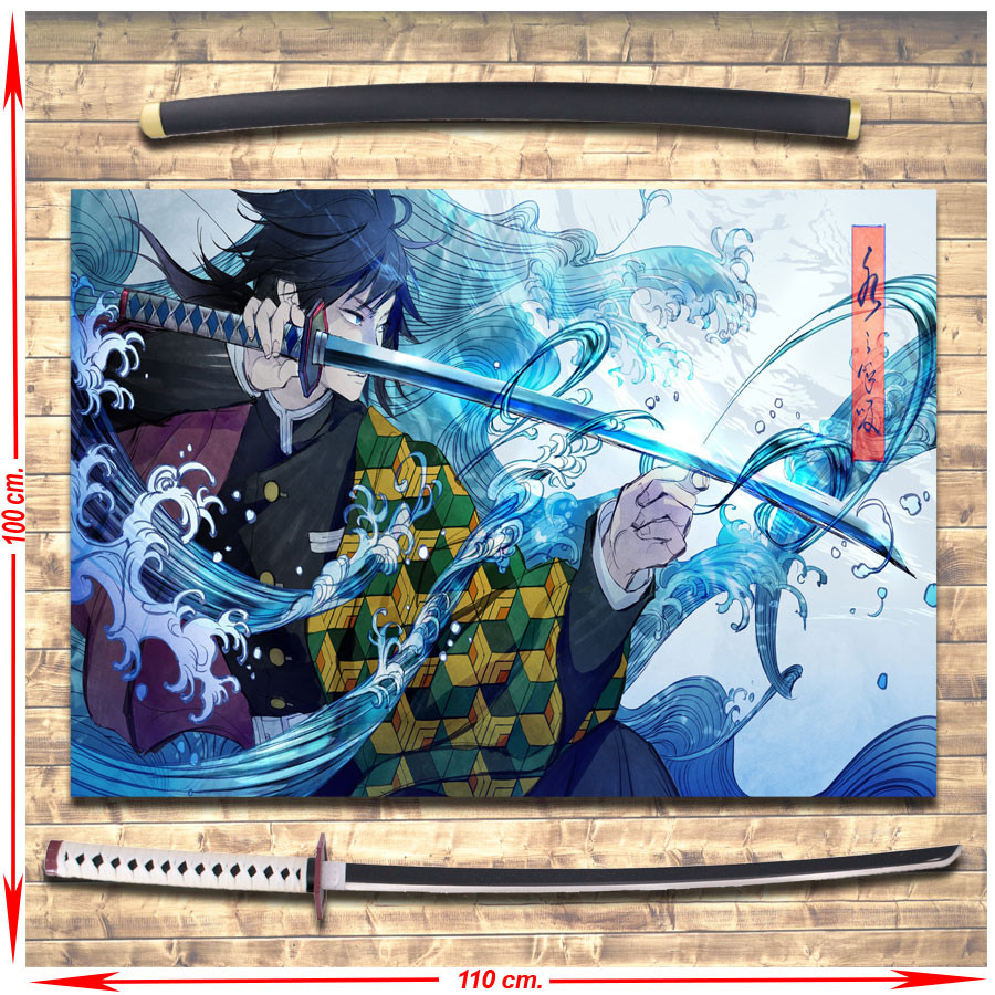 Pack Tomioka Giyu de Kimetsu No Yaiba (guardianes de la Noche)