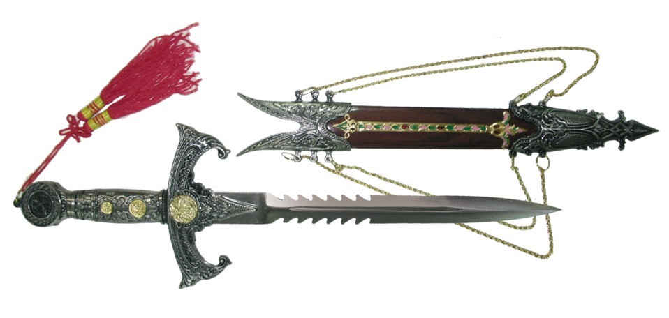 Daga Templarios con vaina