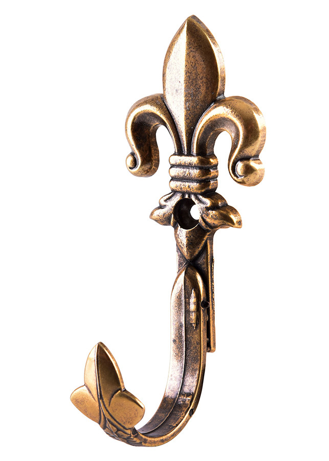 Soporte de pared Flor de Lys, pareja