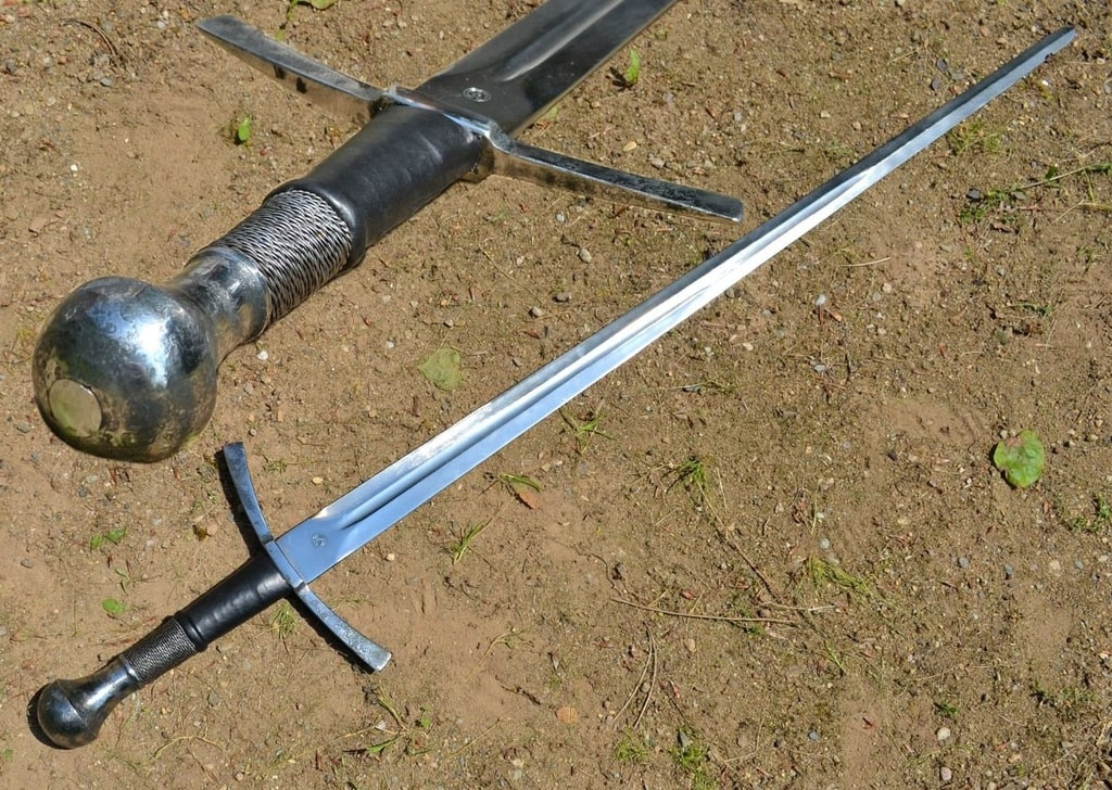 Espada medieval ligera funcional de una mano Bohemond