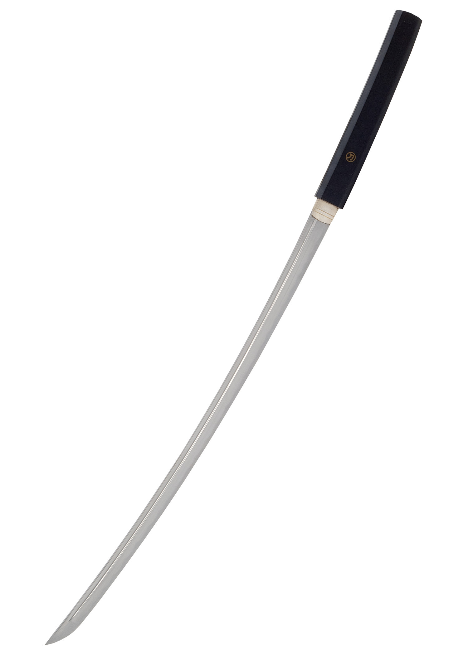 Katana tipo Shirasaya John Lee, acabado negro