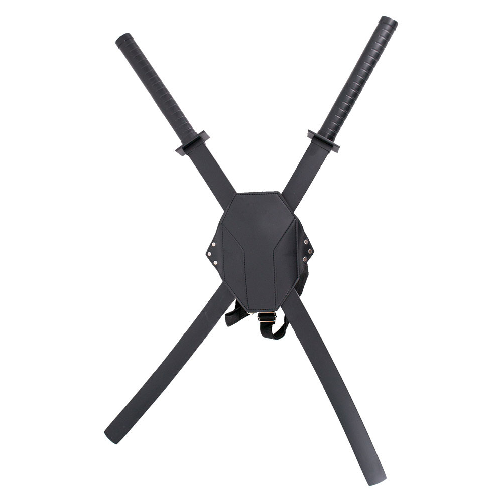 Set 2 katanas DeadPool con mochila para la espalda