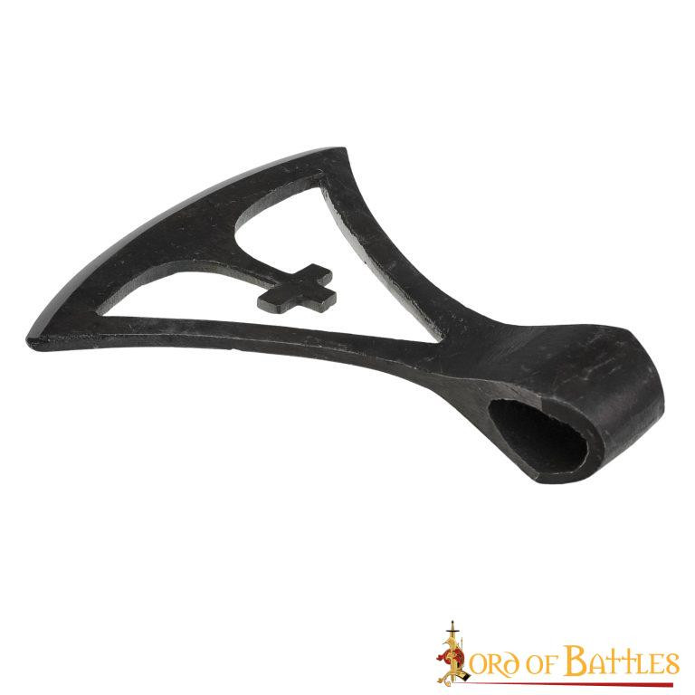 Cabeza de hacha vikinga Gotland forjada a mano