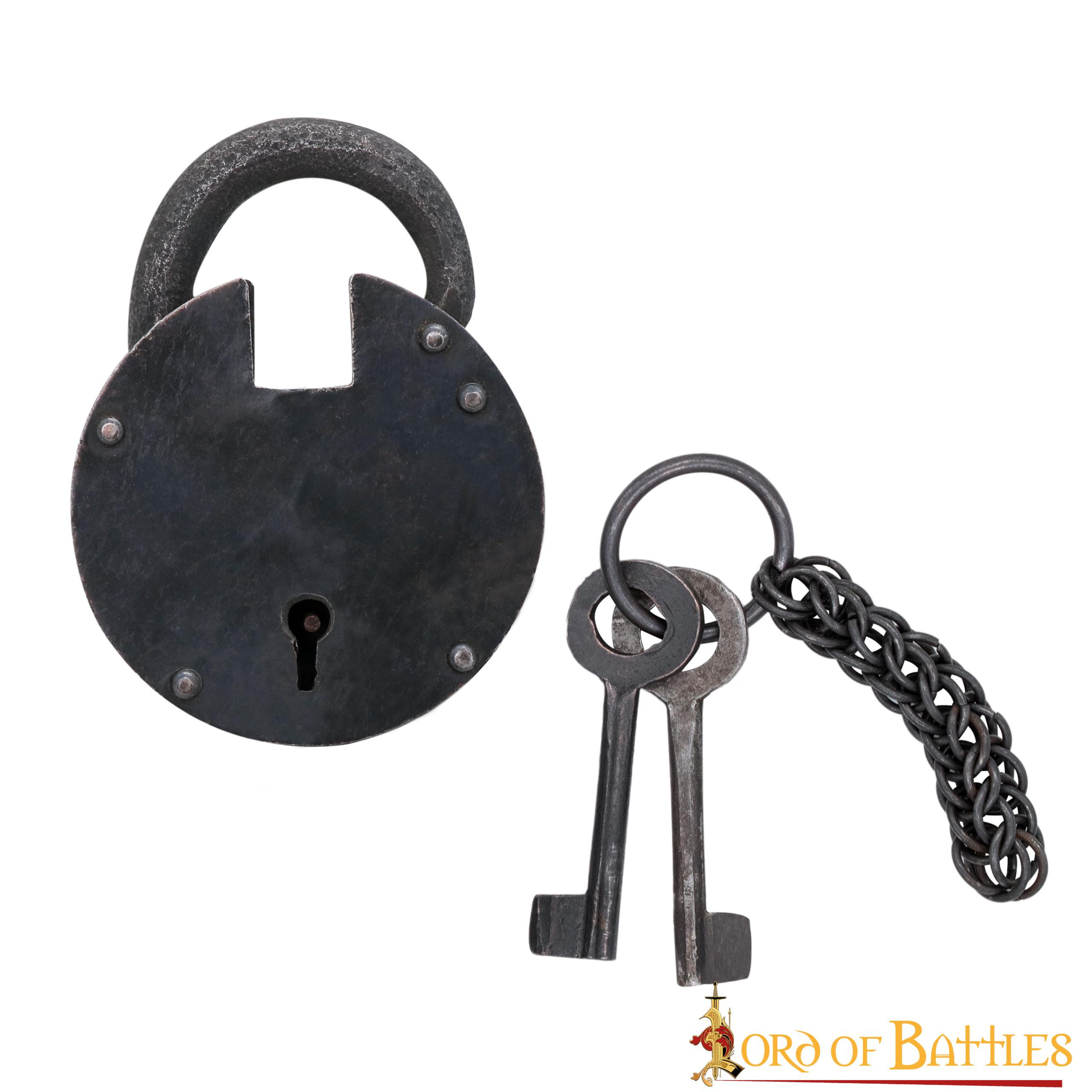 Candado antiguo mazmorra medieval