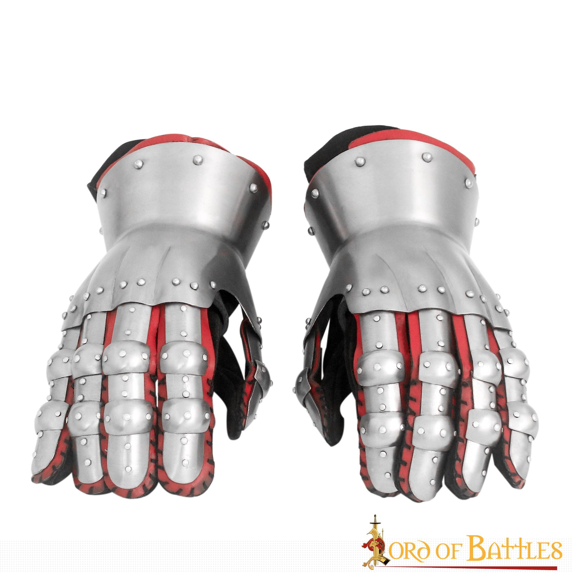 Guanteletes medievales Reloj de Arena, S. XIV