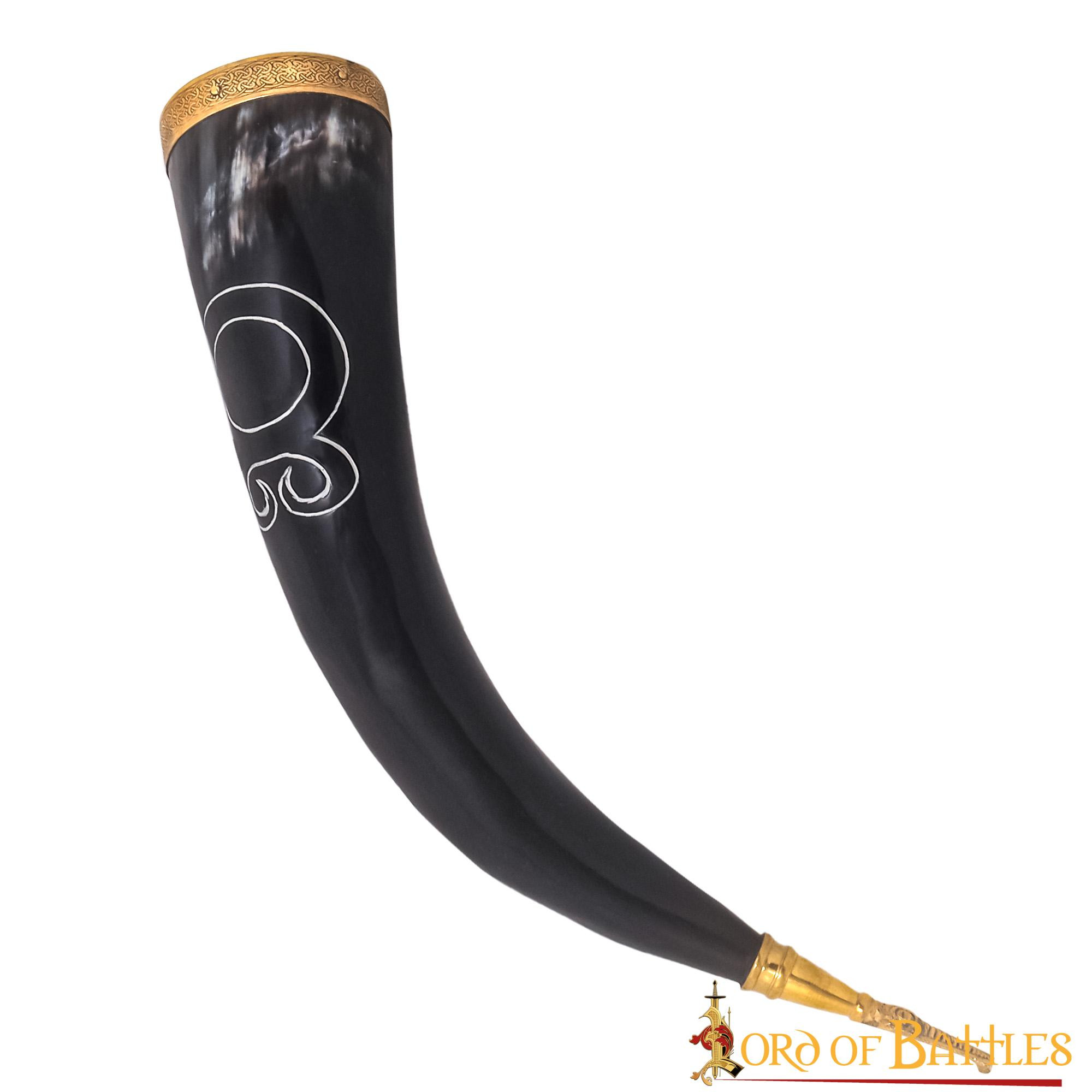 Cuerno vikingo para beber modelo Cruz Troll