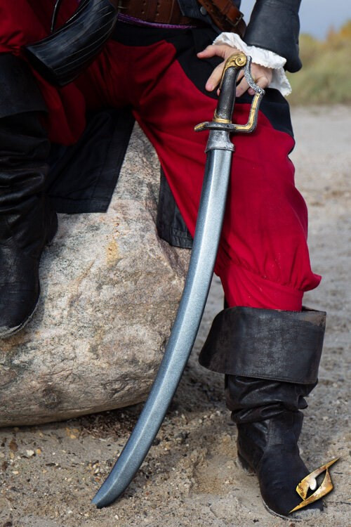 Sable militar curvo para LARP (85 cm.)