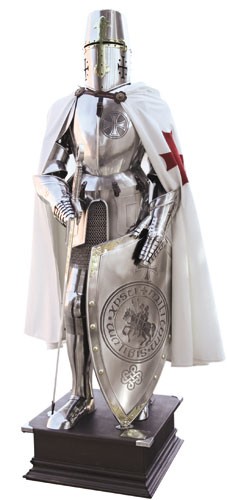Armadura de los caballeros templarios
