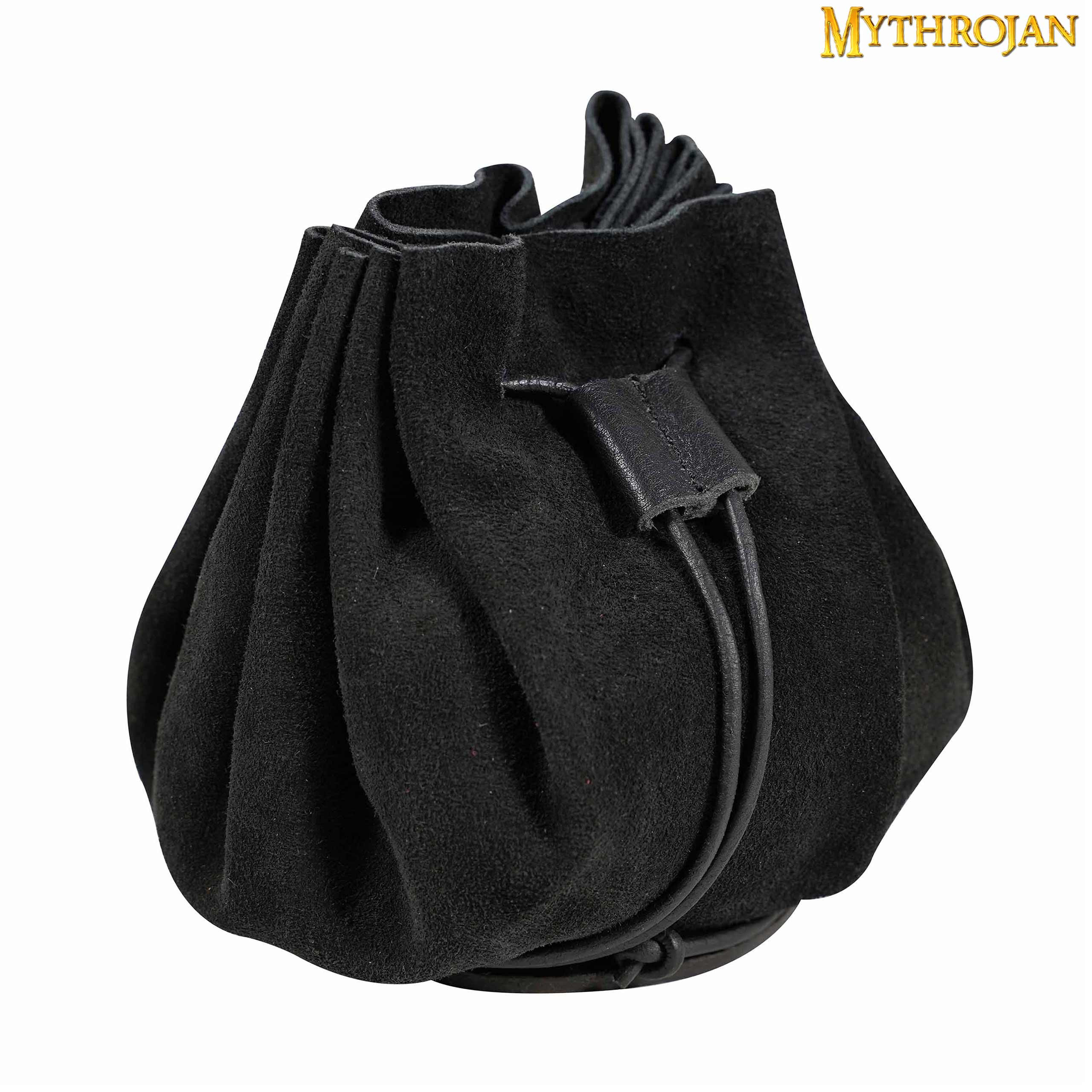Bolsa medieval limosnera - Negra (8,8 cm.)