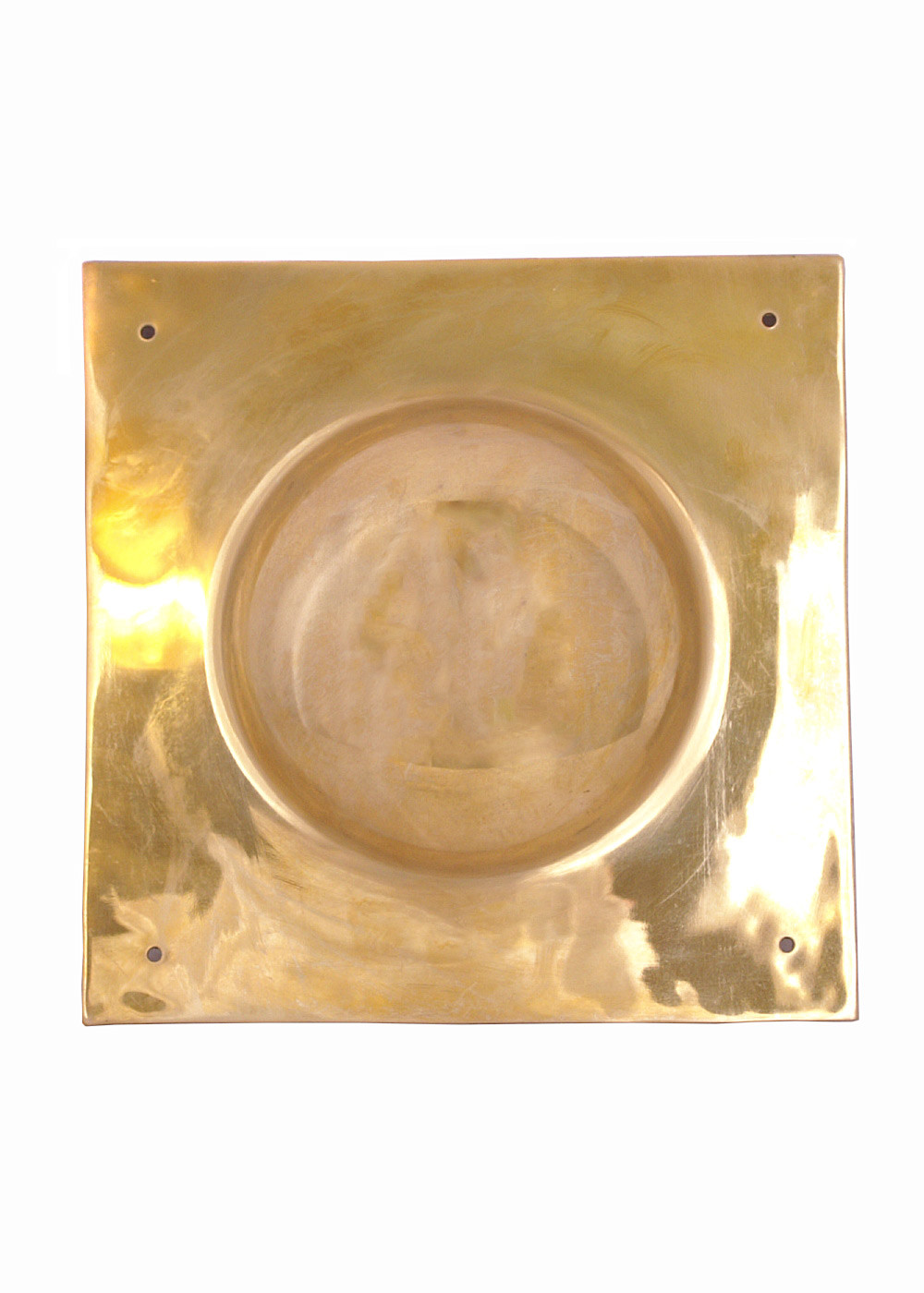 Umbo para escudos romanos en latón (22x22 cm.)