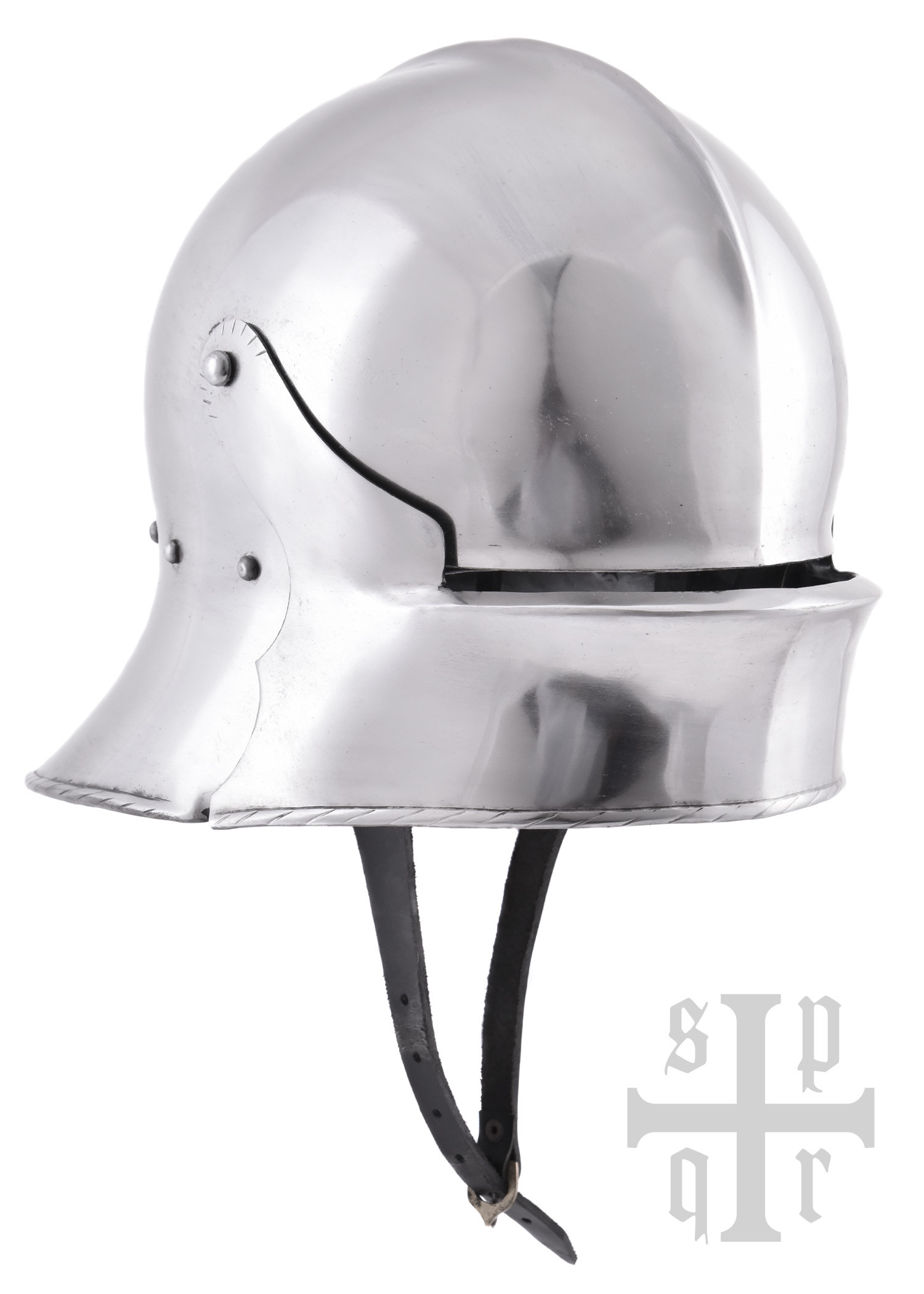Casco Sallet Gótico Alemán S. XV Acero 2 mm