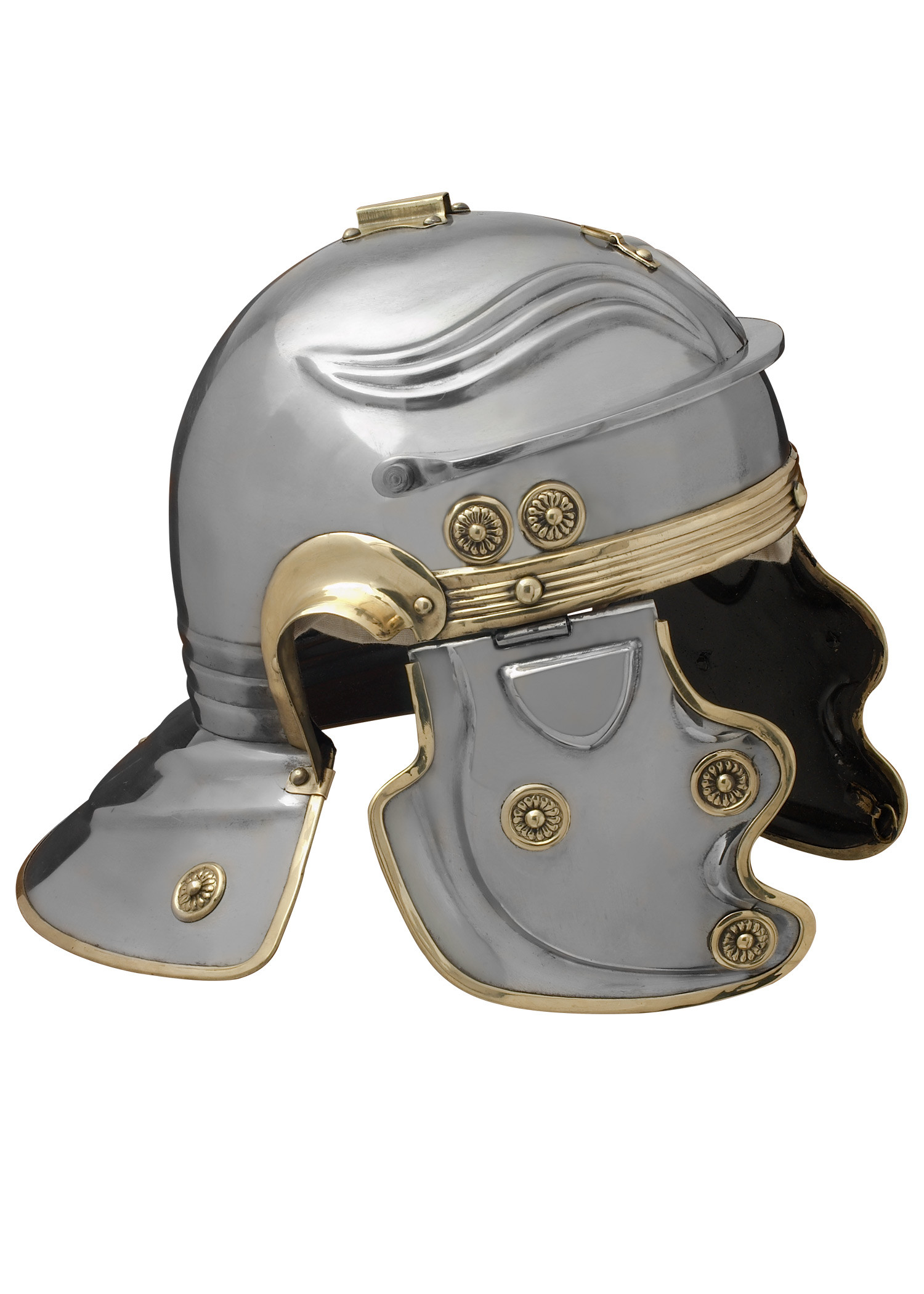 Casco Romano Imperial Gálico Augsburg, acero