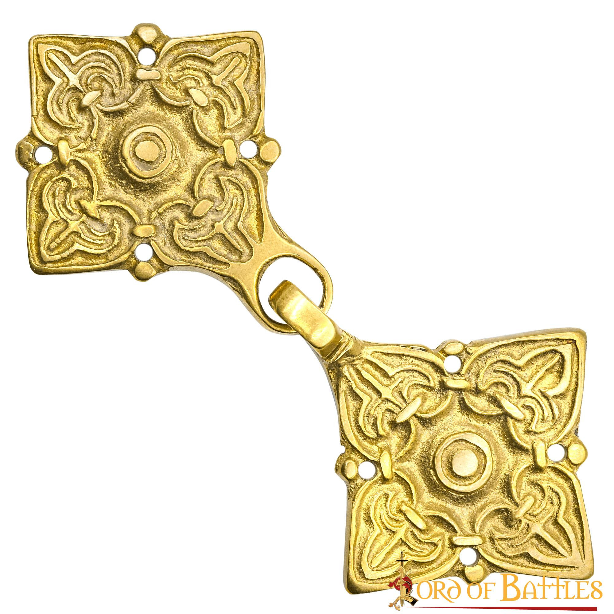 Cierre de capa Gulbische latonado, siglo X