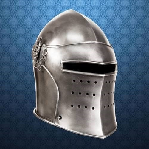 Bacinete medieval con visor, S. XV