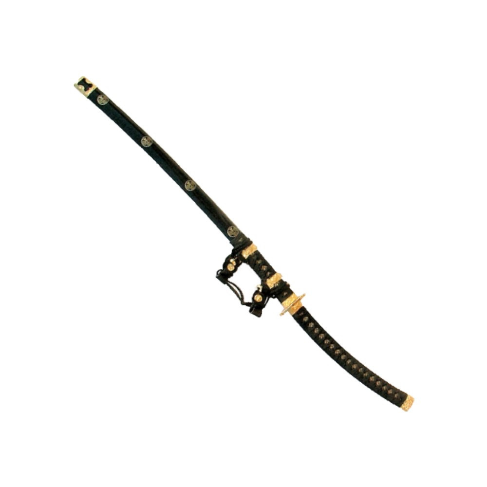 Tachi japonés decorativo - negro (100 cm.)