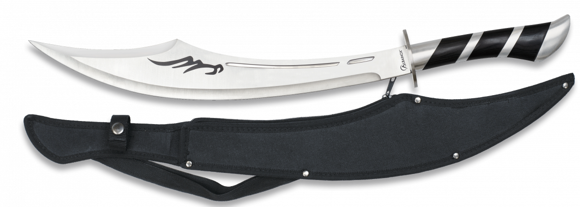 Espada Cimitarra de Fantasía con funda (62,50 cm.)