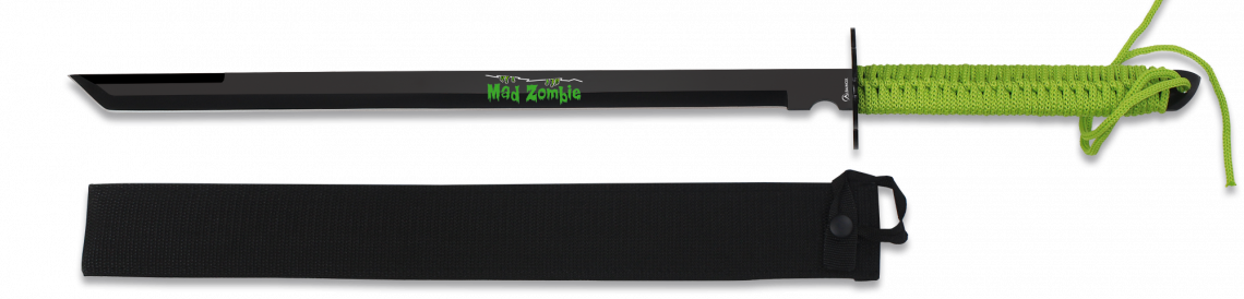 Katana decorativa Mad. Zombine, Hazzard Tsuba