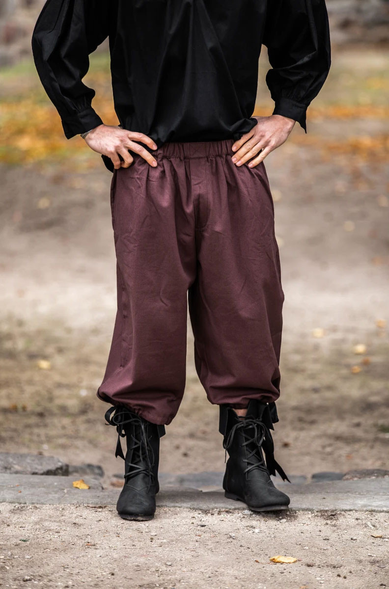 Pantalón pirata Vincent, color marrón