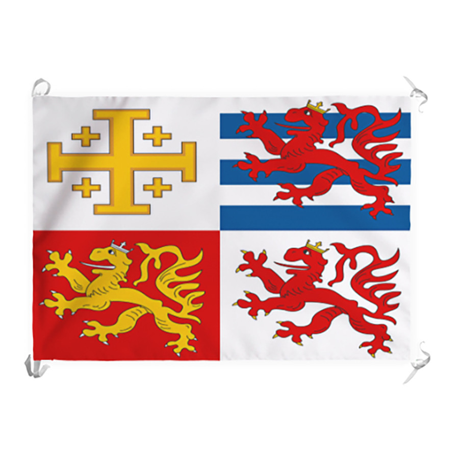 Estandarte Medieval cuartelado Chipriota (70x100 cms.)