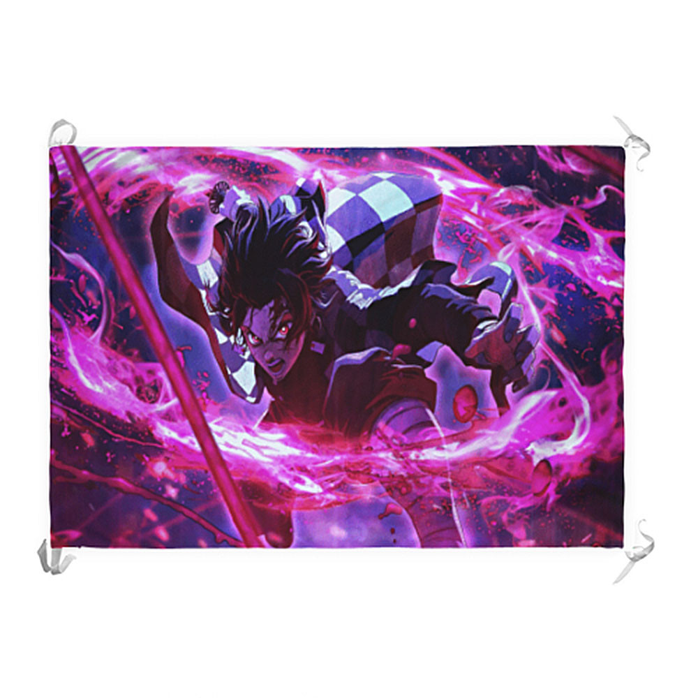 Estandarte-Bandera Demon Slayer de Tanjiro Kamado (70x100 cms.)