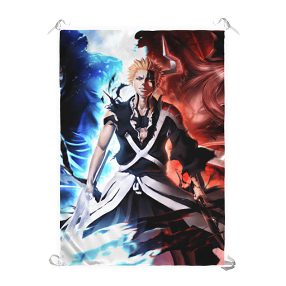 Estandarte-Bandera de Ichigo Kurosaki, Bleach (100 x 70 cm.)