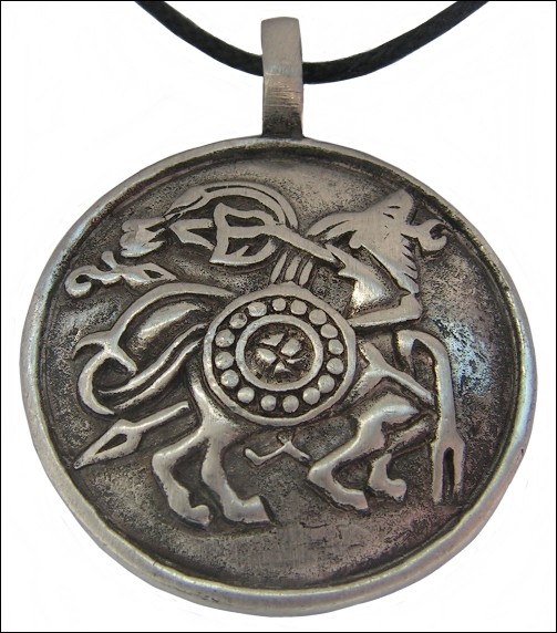 Colgante símbolos vikingos
