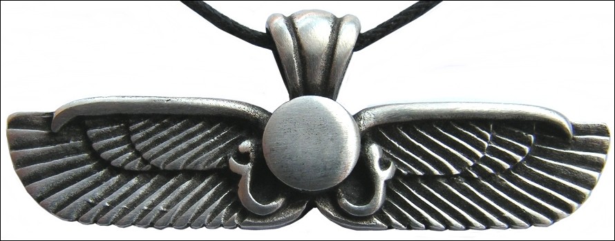 Colgante egipcio alas de Horus