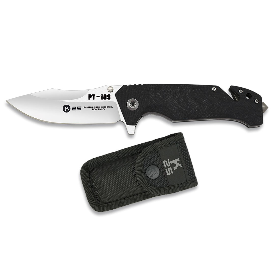 Navaja de rescate K25, mango G10