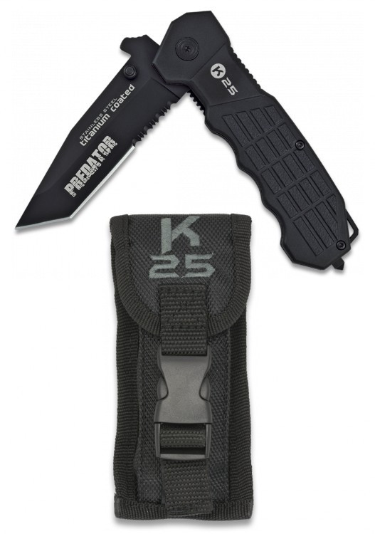 Navaja Predator de K25, hoja 9,5 cms.