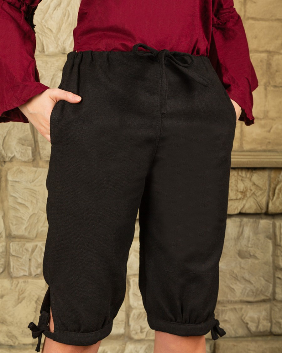 Pantalón vikingo modelo Kilian, color negro