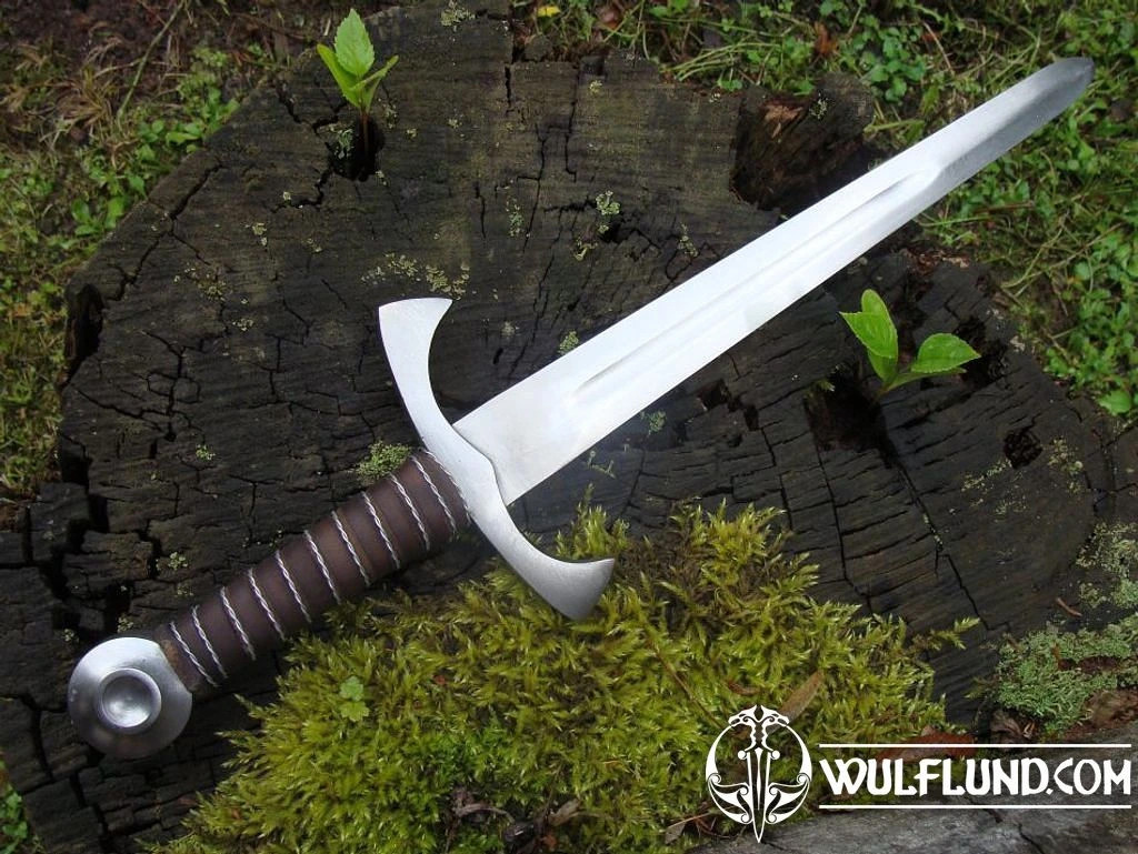 Daga Gótica funcional Deluxe, hoja 31 cm.