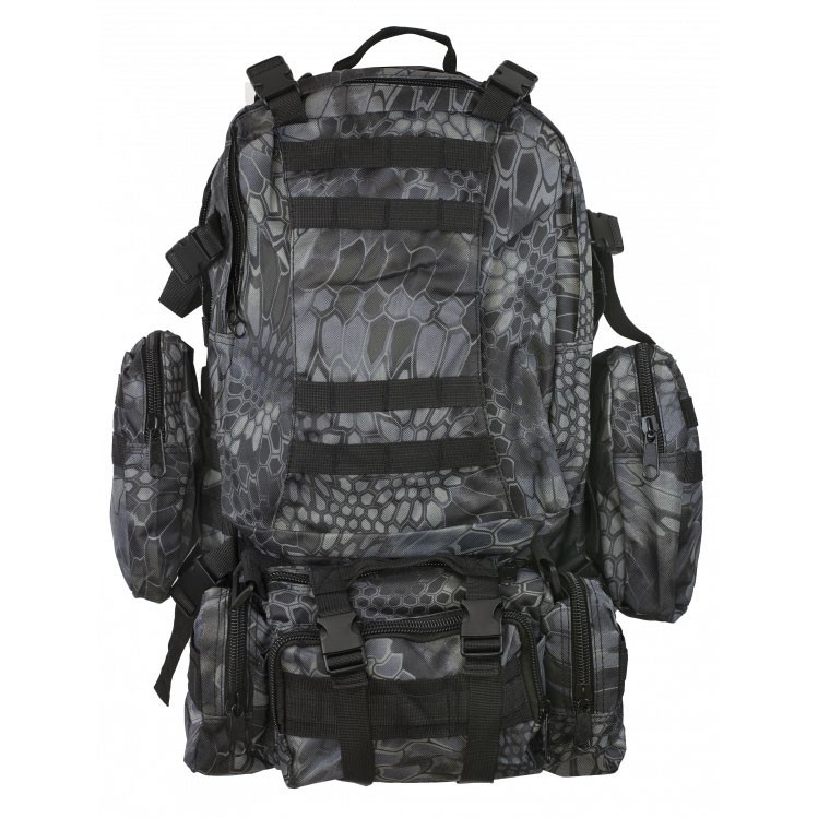 Mochila Black Phyton Camo, Barbaric (50 l.)