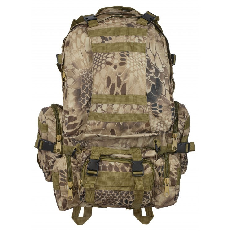 Mochila Coyote Phyton Camo, Barbaric (50 l.)