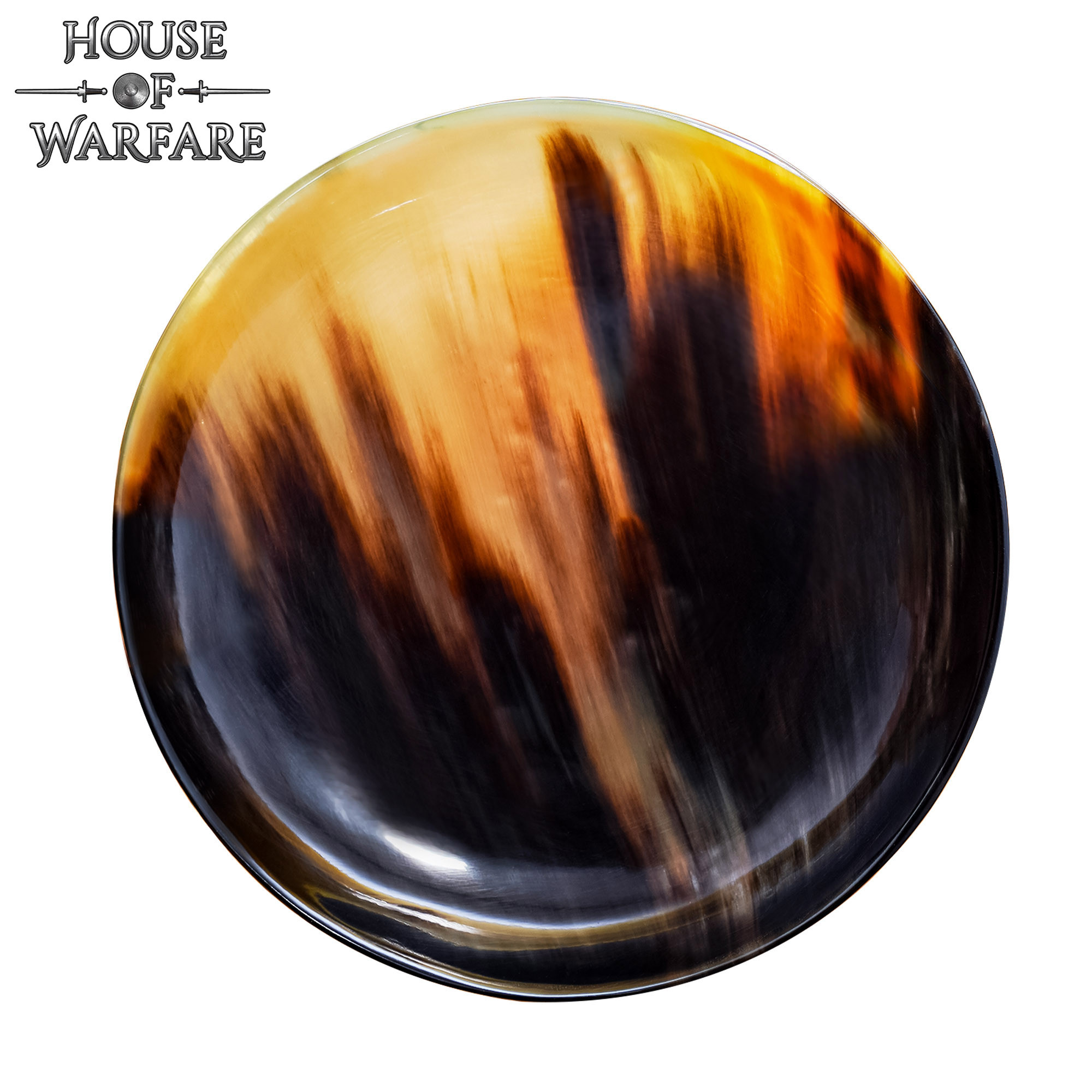 Plato medieval hecho en asta de cuerno (15 cm.)