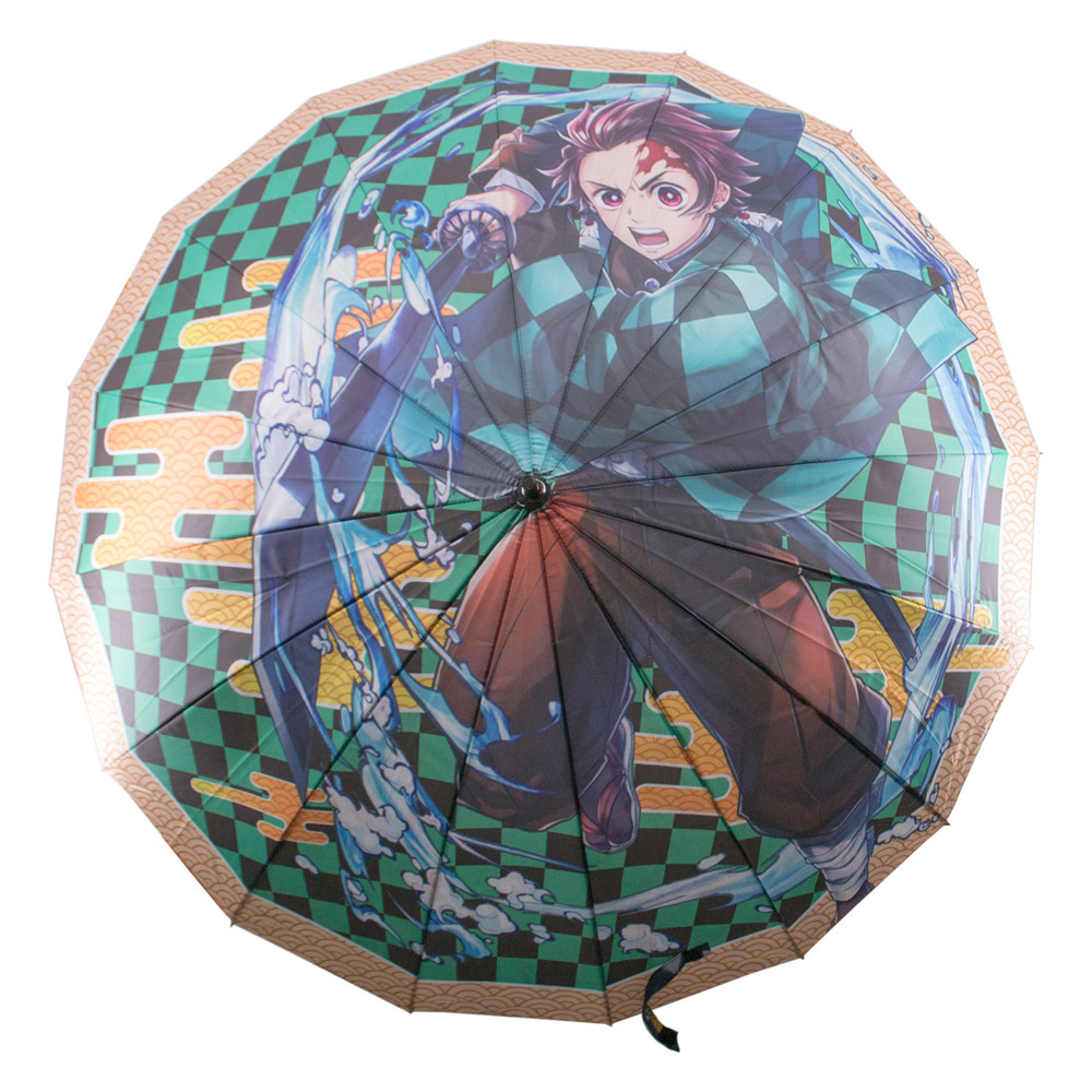 Paraguas mango katana Tanjirou Kamada de Demon Slayer