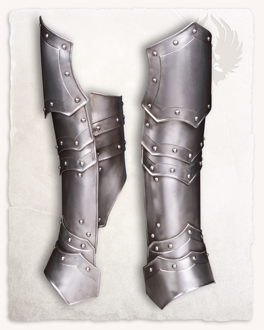 Grebas medievales en acero pulido. modelo Vladimir