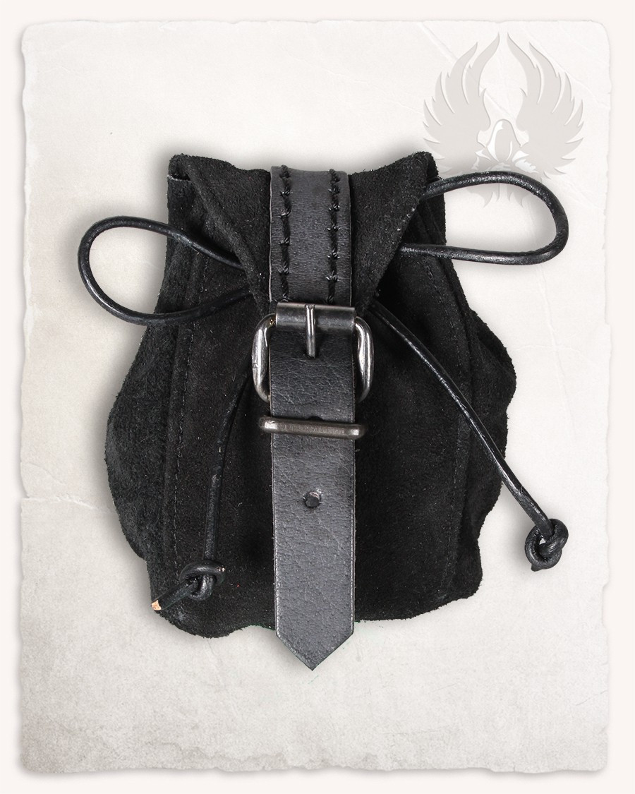Bolso cuero negro modelo Friedhelm
