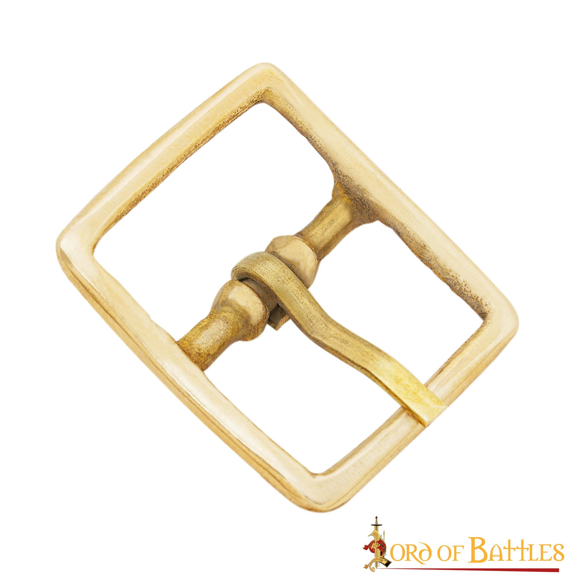 Hebilla pequeña latón puro (2,8 x 2,4 cm.)