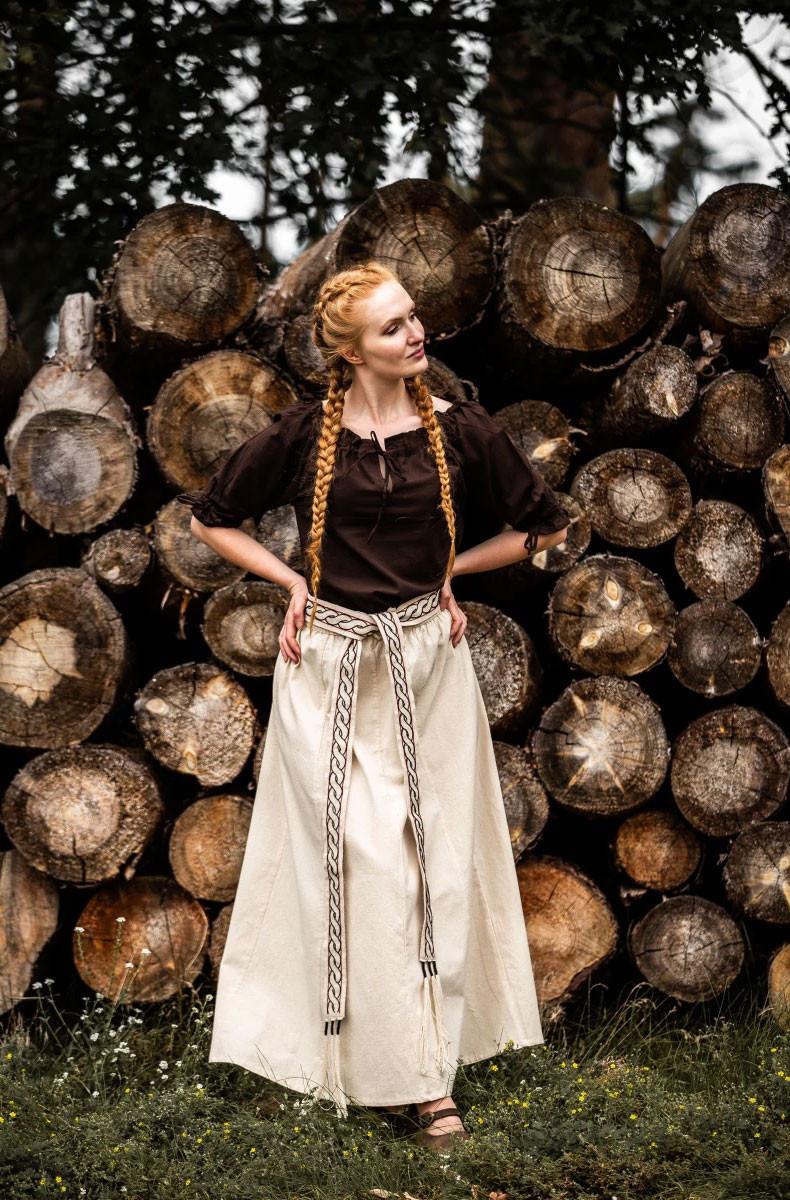 Blusa medieval para mujer