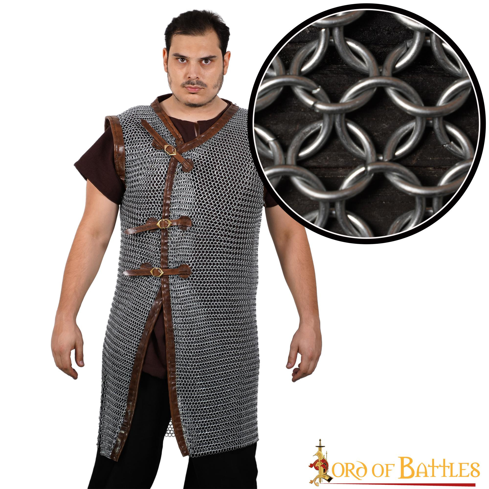 Cota de malla acero modelo Burnie (10 mm.)