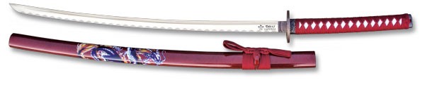 Katana Red Dragon