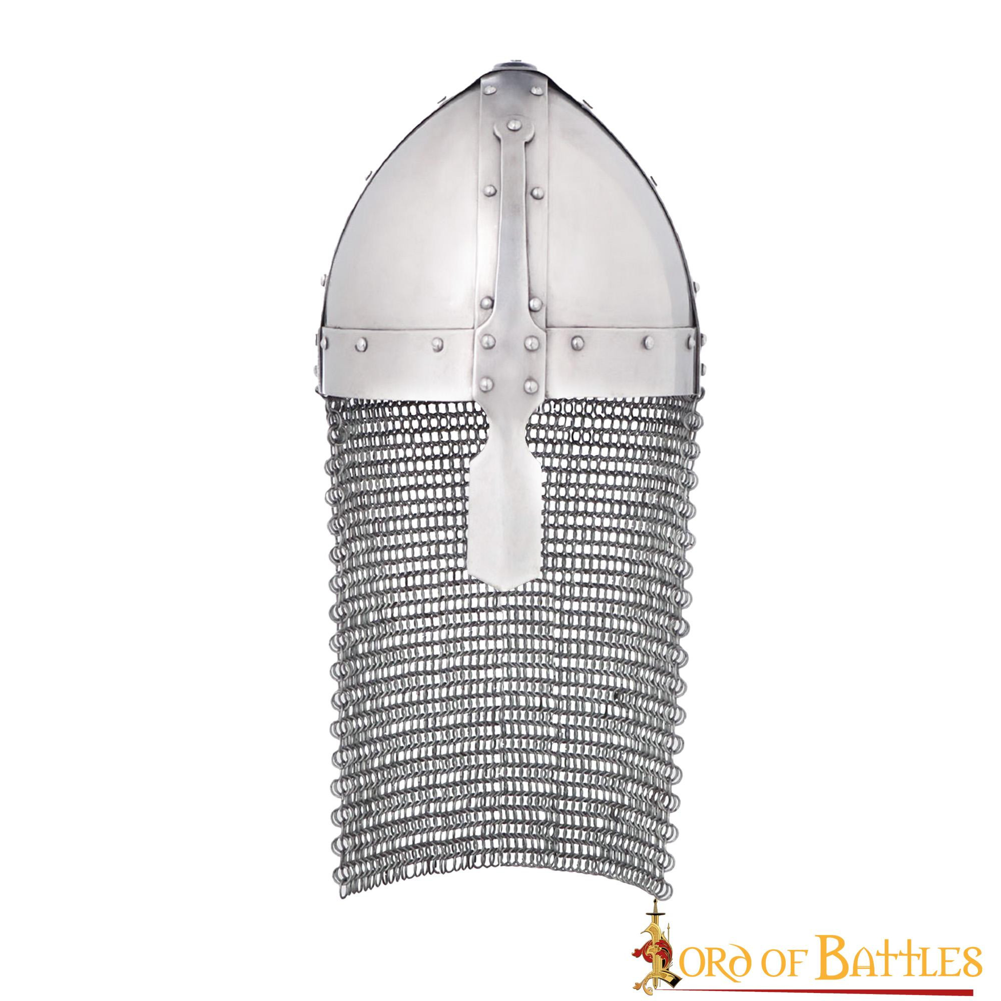 Casco Normando con nasal y cota de malla