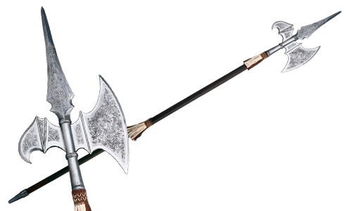 Alabarda medieval, siglo XIV (205 cms.)