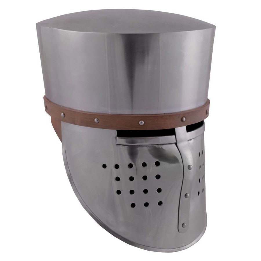 Casco medieval cruzados, año 1180