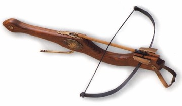 Ballesta medieval, 60 cms.