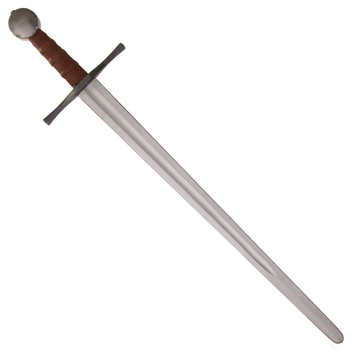 Espada medieval corta de Arquero, guarda recta